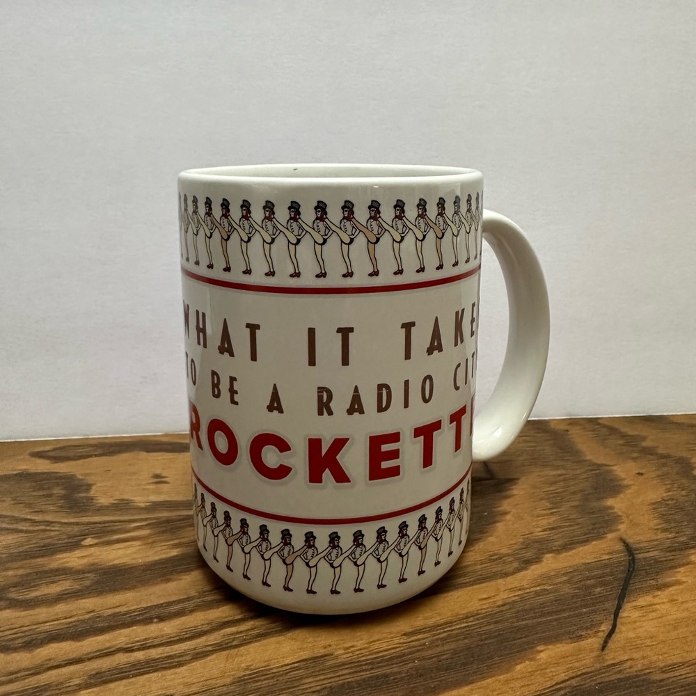 NYC Radio City Rockettes Dancer coffee mug